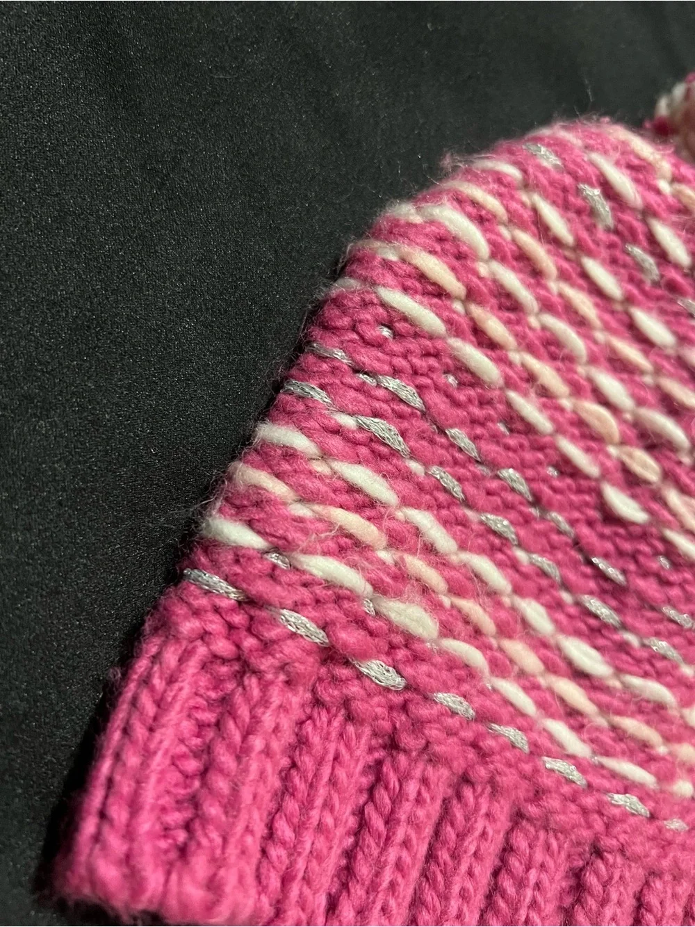 Hurley Pink Youth Beanie Hat